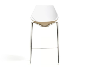 EON - High polyurethane stool with footrest - Stool by Diemme