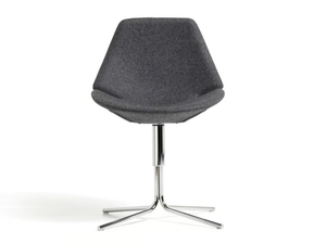 EON - Swivel with 4-spoke base fabric chair - Chair by Diemme