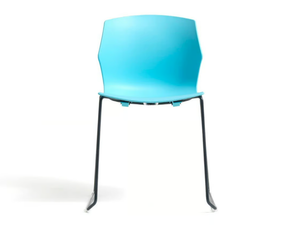 NO FRILL - Sled base polypropylene training chair - Chair by Diemme