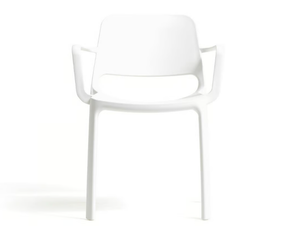 NUKE - Polypropylene garden chair with armrests - Chair by Diemme