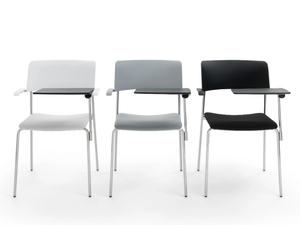 CALA PLUS - Polypropylene training chair with armrests - Chair by Diemmebi