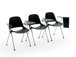 ECLIPSE - Polypropylene training chair with writing tablet - Chair by Diemmebi