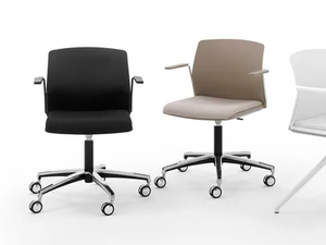 LIBRA EASY SOFT - Swivel office chair with armrests - Office Chair by Diemmebi