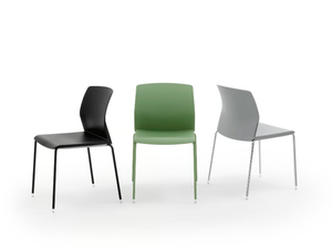 LIBRA PLASTIC - Stackable plastic chair - Chair by Diemmebi