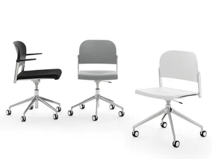 MAKEUP PLASTIC - Polypropylene office chair - Office Chair by Diemmebi