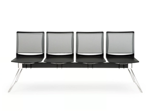 S’MESH PLASTIC - Freestanding beam seating - Bench by Diemmebi
