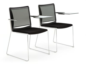 S’MESH SOFT - Training chair with writing tablet - Chair by Diemmebi