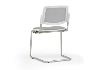 VOLÉE NET SOFT - Upholstered fabric chair - Chair by Diemmebi