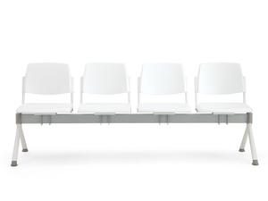 VOLÉE PLASTIC - Freestanding polypropylene beam seating - Bench by Diemmebi