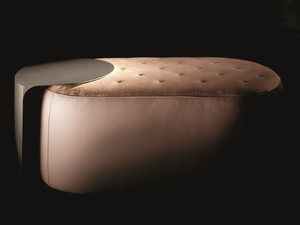 CLIP - Tufted oval fabric pouf - Pouf by Ditre Italia