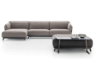 KAILUA - 3 seater fabric sofa with chaise longue - Sofa by Ditre Italia