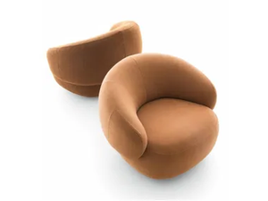 PACIFIC - Upholstered fabric armchair with armrests - Armchair by Ditre Italia