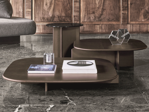 POLYURA - Square wooden coffee table - Coffee table by Ditre Italia