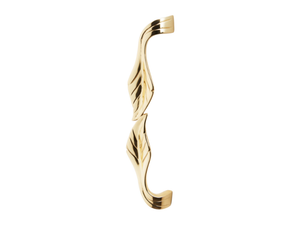 FOGLIA - Brass pull handle - Finishes accessories by Dnd