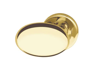 GLOBO - Brass door handle on rose - Finishes accessories by Dnd