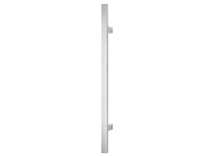 SOLID SQUARE - Forged brass pull handle - Finishes accessories by Dnd
