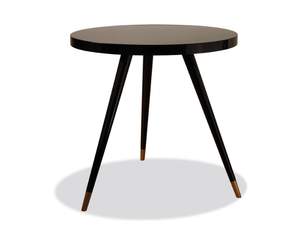 ANDREA BAR - Round wooden table - Table by DOM Edizioni