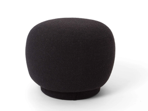 BOMBO - Upholstered round fabric pouf - Pouf by DOM Edizioni