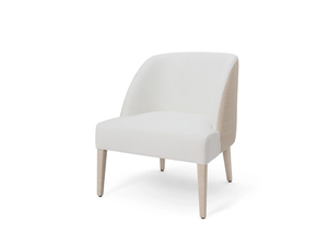 COLETTE RAFFIA TEA - Upholstered fabric easy chair - Armchair by DOM Edizioni