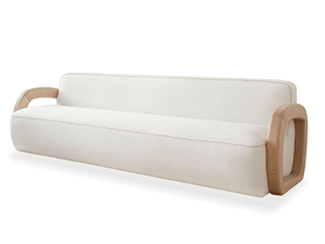 MONTEREY - 3 seater bouclé fabric sofa - Sofa by DOM Edizioni