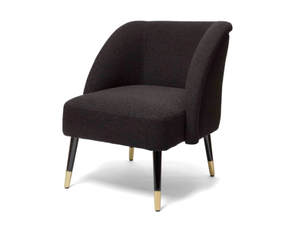 PAULINE TEA - Upholstered fabric easy chair - Armchair by DOM Edizioni