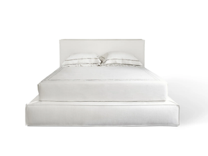 RAPALLO - Fabric double bed with removable cover - Bed frame by DOM Edizioni