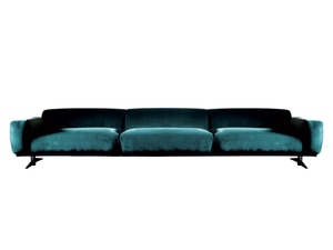 RENÉE - 4 seater fabric sofa - Sofa by DOM Edizioni