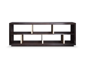SLOANE - Double-sided wooden sideboard - Cabinet by DOM Edizioni