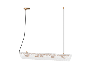 ALVA - LED glass pendant lamp - Ceiling lamp by DÔME DECO