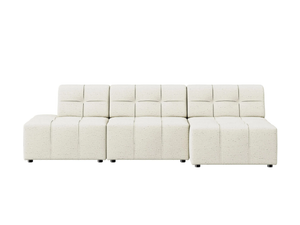 BRESCIA - Modular 4 seater fabric sofa - Sofa by DÔME DECO