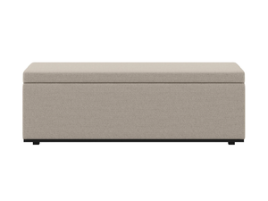 PORTO - Storage fabric bench - Bench by DÔME DECO