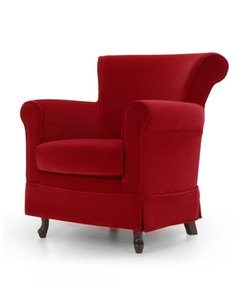 070 - Upholstered fabric armchair with armrests - Armchair by Domingo Salotti
