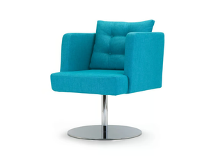 ARTIBELLA - Swivel upholstered easy chair - Armchair by Domingo Salotti