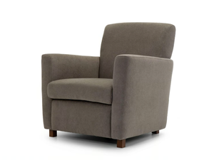 BLANCA - Upholstered fabric lobby chair - Chair by Domingo Salotti