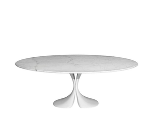DIDYMOS - Oval dining table - Table by Driade