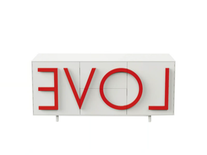 LOVE MEDIUM - MDF sideboard - Cabinet by Driade