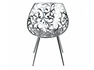 MISS LACY - Stainless steel chair - Chair by Driade