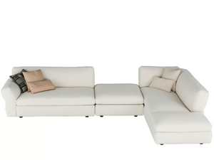 NEIL - Sectional fabric sofa - Sofa by Driade