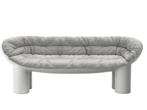 ROLY POLY - 2 seater polyethylene and fabric sofa - Sofa by Driade