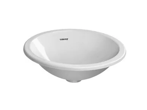 ARCHITEC - Inset round ceramic washbasin - Washbasin by Duravit