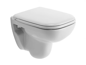 D-CODE - Wall-hung compact ceramic toilet - Toilet by Duravit