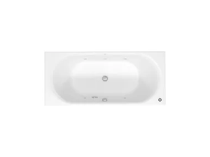 D-NEO - Built-in hydromassage acrylic bathtub - Bathtub by Duravit