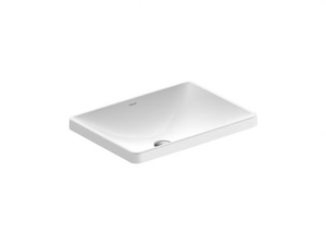 D-NEO - Inset ceramic washbasin - Washbasin by Duravit