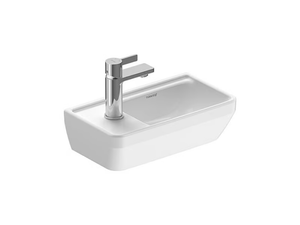 D-NEO - Rectangular ceramic handrinse basin - Washbasin by Duravit