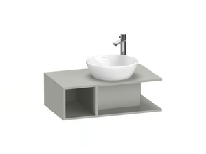 D-NEO - Wall-mounted wooden vanity unit - Washbasin cabinet by Duravit