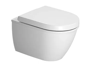 DARLING NEW - Wall-hung compact ceramic toilet - Toilet by Duravit