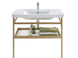 DURASTYLE - Oak console sink - Washbasin cabinet by Duravit