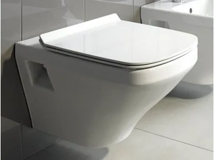 DURASTYLE - Wall-hung ceramic toilet - Toilet seat by Duravit