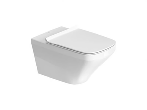 DURASTYLE - Wall-hung rimless toilet - Toilet seat by Duravit