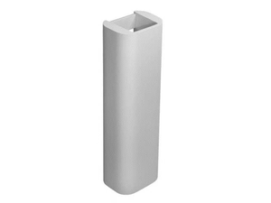 HAPPY D.2 - Ceramic washbasin pedestal - Washbasin by Duravit